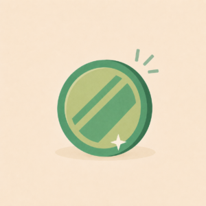 Groene jeton